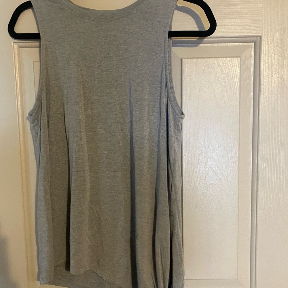 Gray tank top